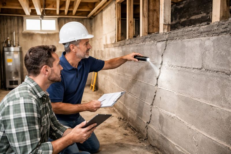 Basement Crack Repair in North Charleston, SC