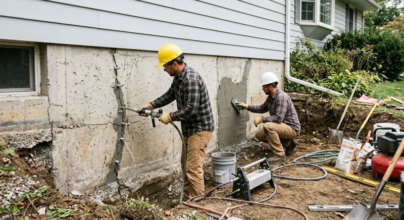Basement Foundation Repair in Charleston County, SC