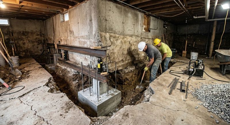 Basement Underpinning in North Charleston, SC