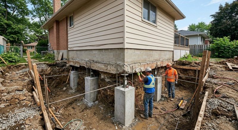 Basement Underpinning in North Charleston, SC