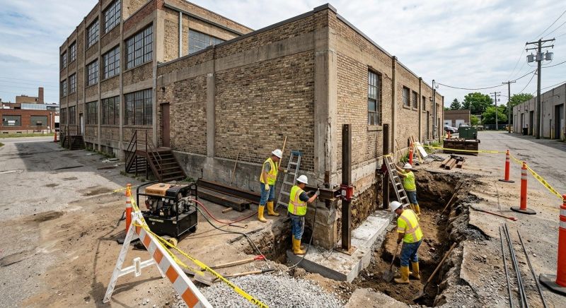 Building Foundation Repair in Charleston, SC