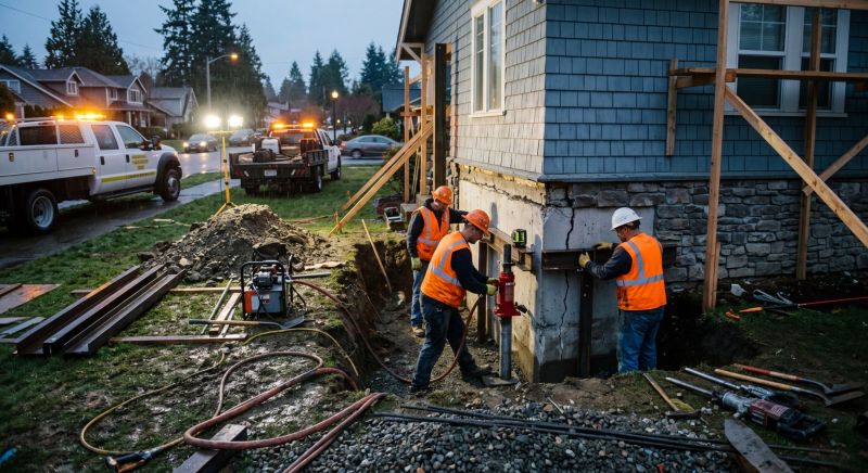 Building Foundation Repair in Dorchester County, SC