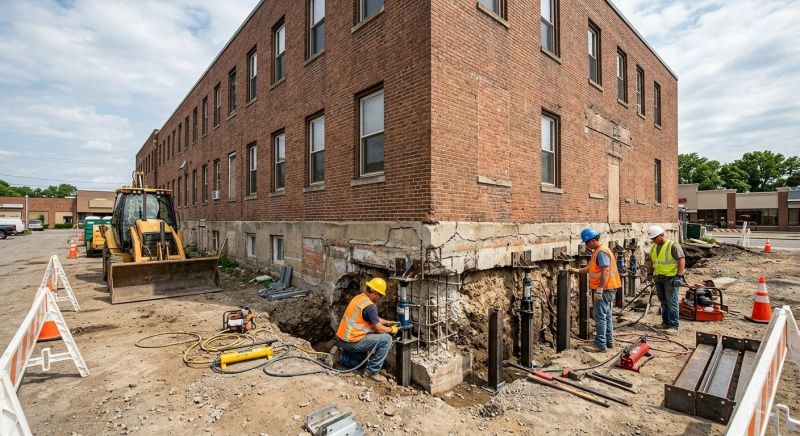 Commercial Foundation Repair in North Charleston, SC