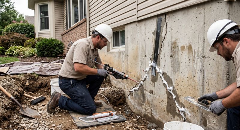 Cracked Foundation Repair in Charleston, SC