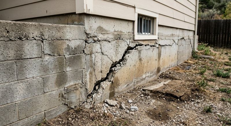 Cracked Foundation Repair in Dorchester County, SC