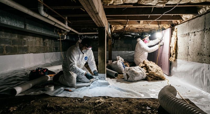 Crawl Space Leveling in North Charleston, SC