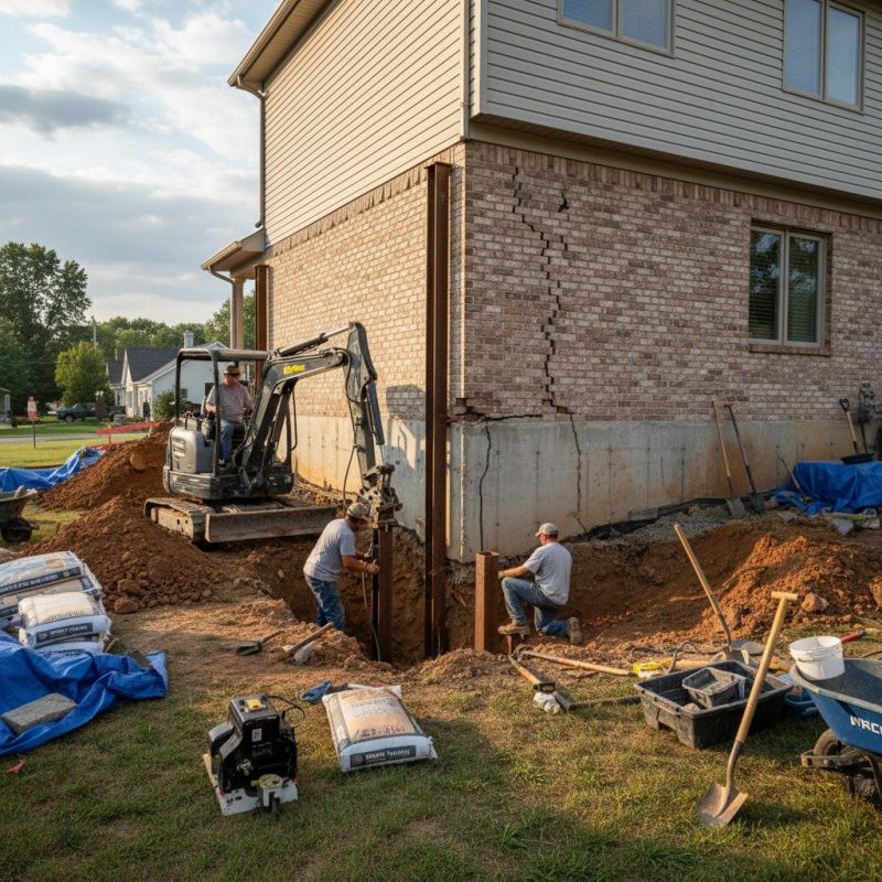 Crawlspace Structural Repair in North Charleston, SC