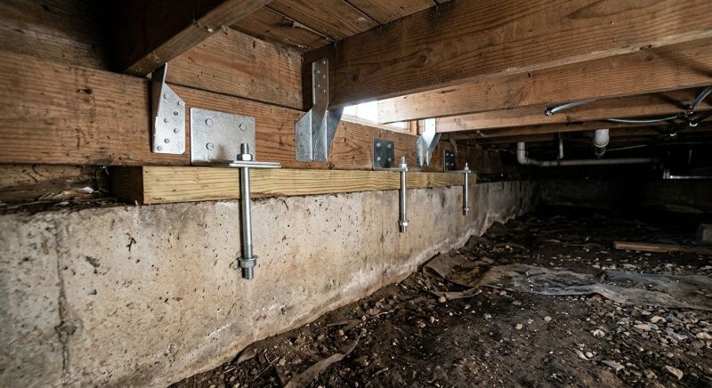 Crawlspace Structural Repair in North Charleston, SC