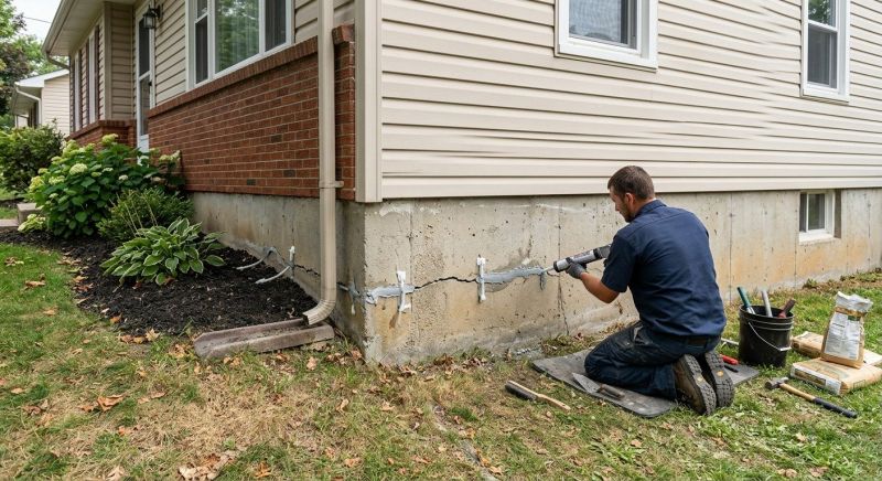Foundation Cracks Repair in North Charleston, SC