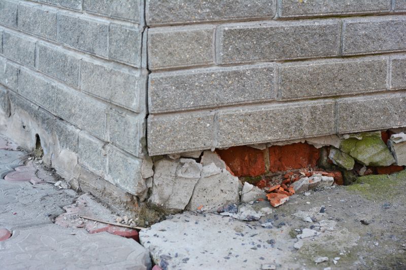 Foundation Damage Repair in Charleston County, SC