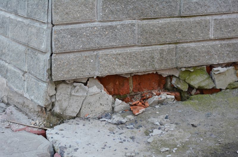 Foundation Damage Repair in Summerville, SC