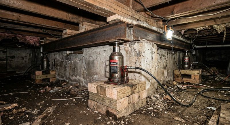 Foundation Jacking in Awendaw, SC