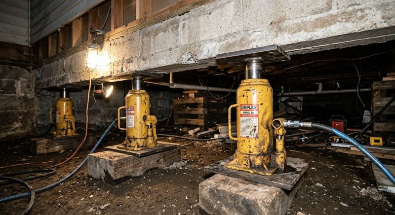 Foundation Jacking in Berkeley County, SC