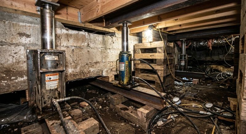 Foundation Jacking in Charleston County, SC