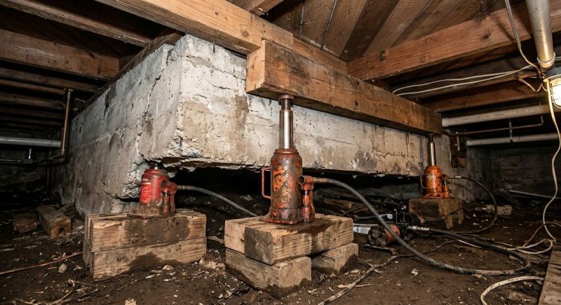 Foundation Jacking in Charleston, SC