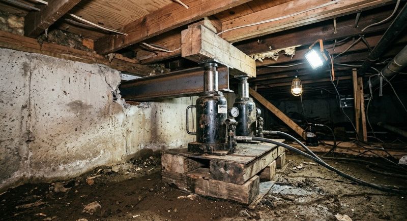 Foundation Jacking in Charleston, SC