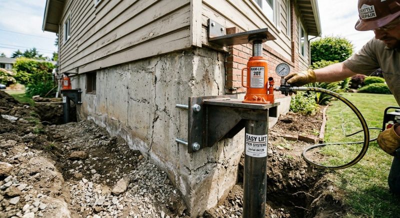 Foundation Jacking in Hollywood, SC