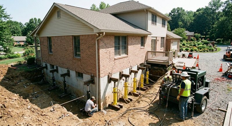Foundation Jacking in Mount Pleasant, SC