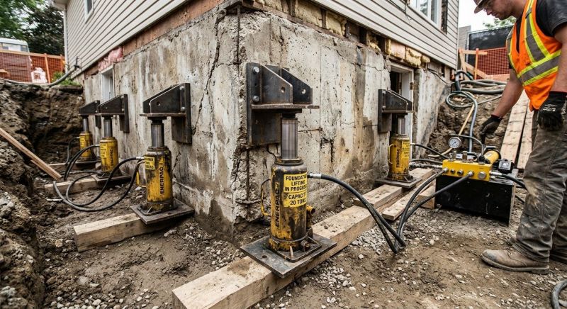 Foundation Jacking in Mount Pleasant, SC