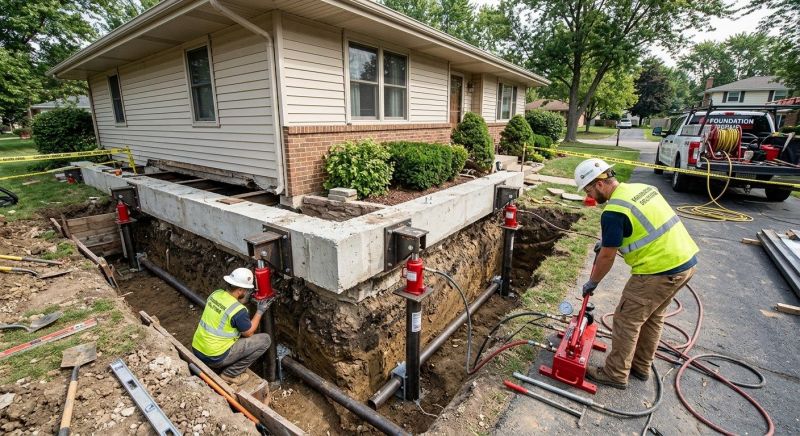 Foundation Jacking in Summerville, SC