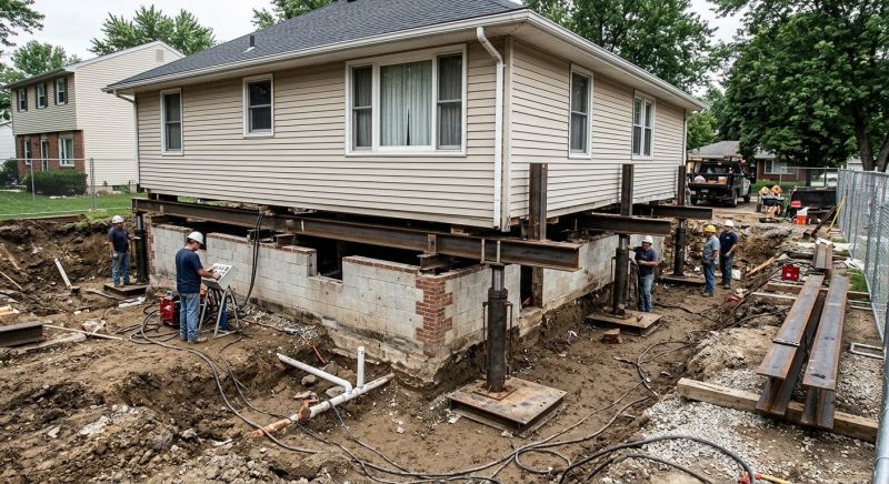 Foundation Lifting in Berkeley County, SC