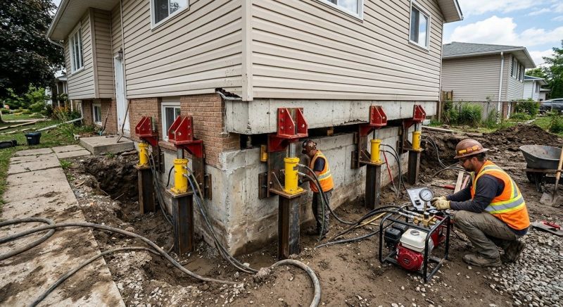 Foundation Lifting in Charleston, SC