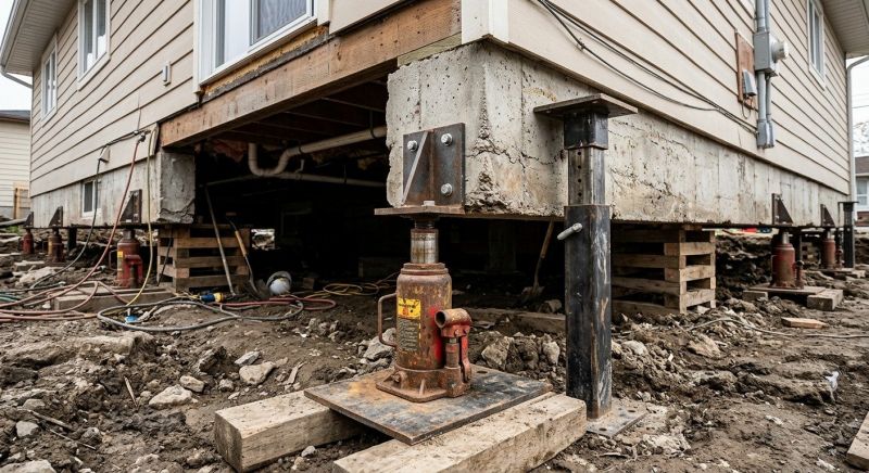Foundation Lifting in North Charleston, SC