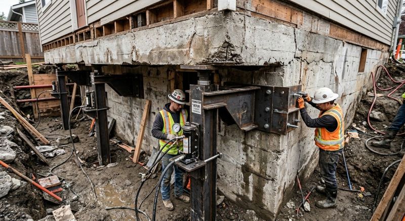 Foundation Lifting in Summerville, SC