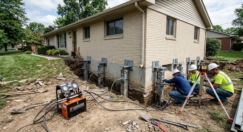 Foundation Pier Leveling in North Charleston, SC
