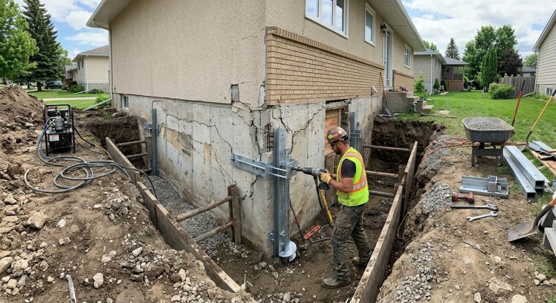 Foundation Settlement Repair in North Charleston, SC