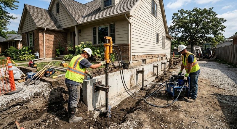 Foundation Stabilizing in Berkeley County, SC