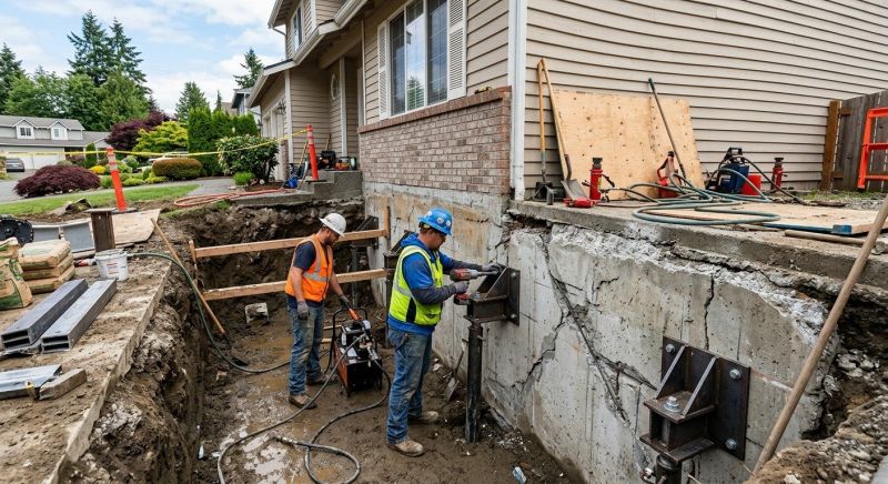 Foundation Stabilizing in Charleston County, SC