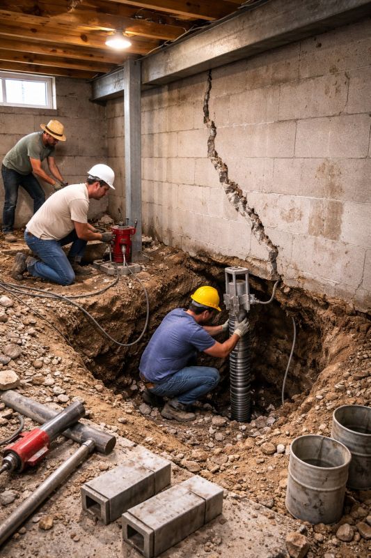 Foundation Structural Repair in Charleston, SC