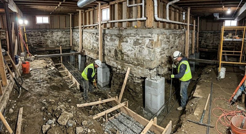 Foundation Underpinning in North Charleston, SC