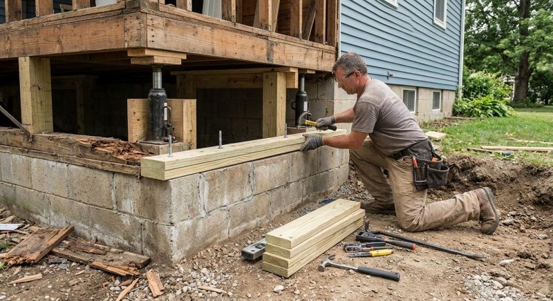 House Foundation Repair in Goose Creek, SC