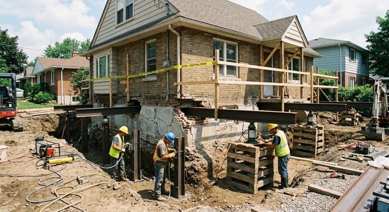 House Foundation Repair in Ladson, SC