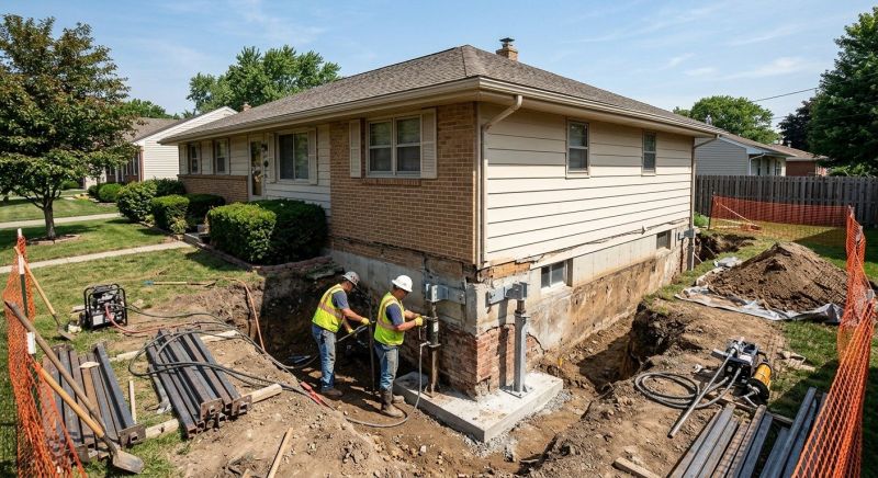 House Underpinning in North Charleston, SC