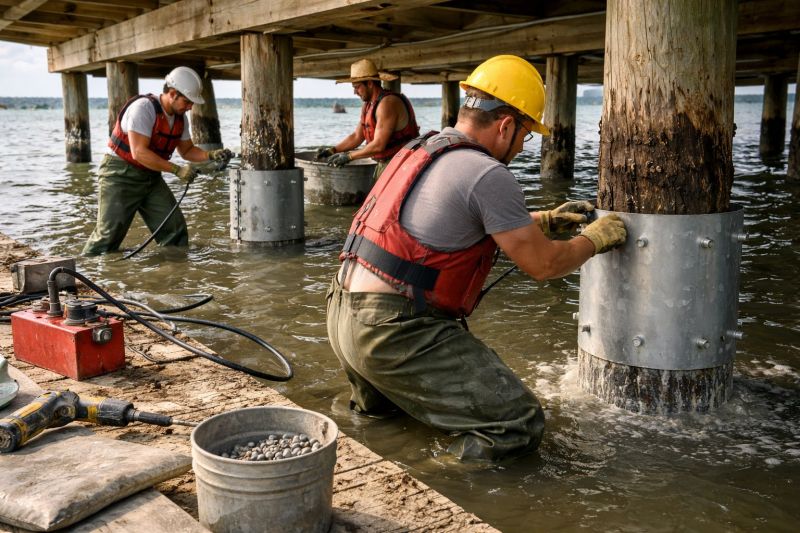 Piling Repair in Awendaw, SC