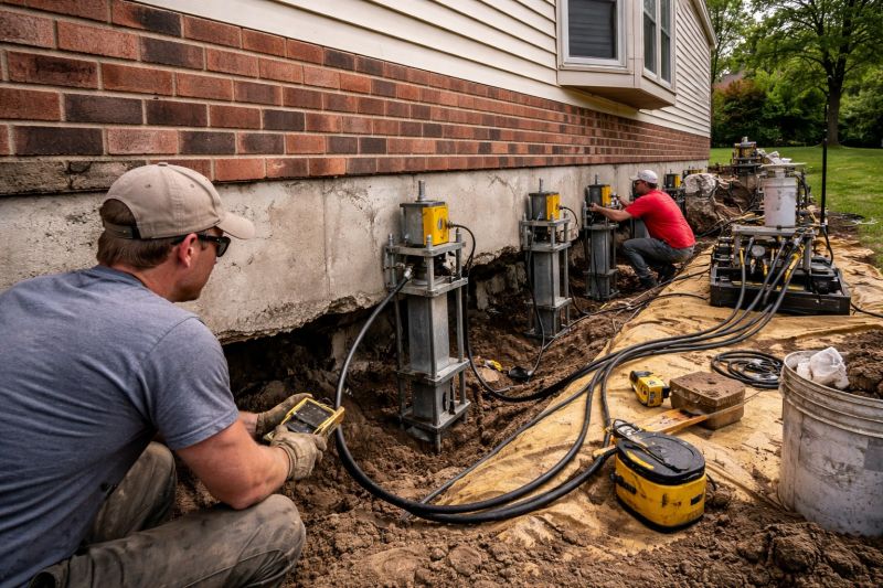 Settling Foundation Service in Goose Creek, SC