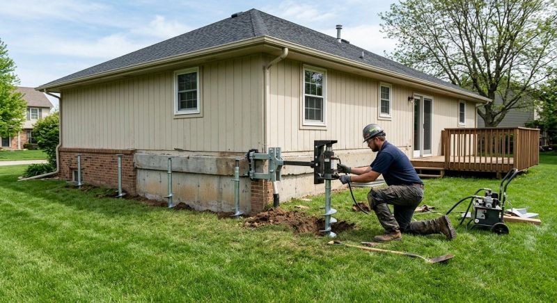Settling Foundation Service in Mount Pleasant, SC