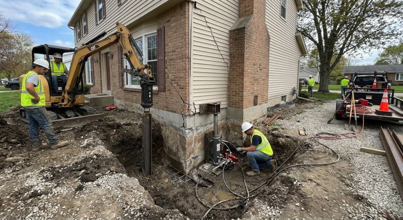 Sinking Foundation Repair in Charleston, SC