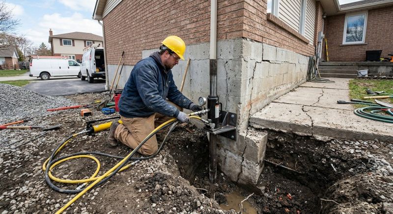 Sinking Foundation Repair in Goose Creek, SC