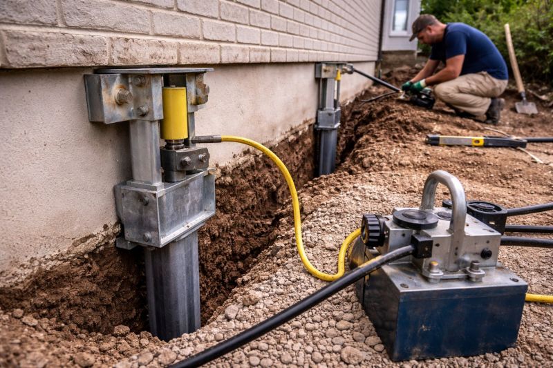 Sinking Foundation Repair in Ladson, SC