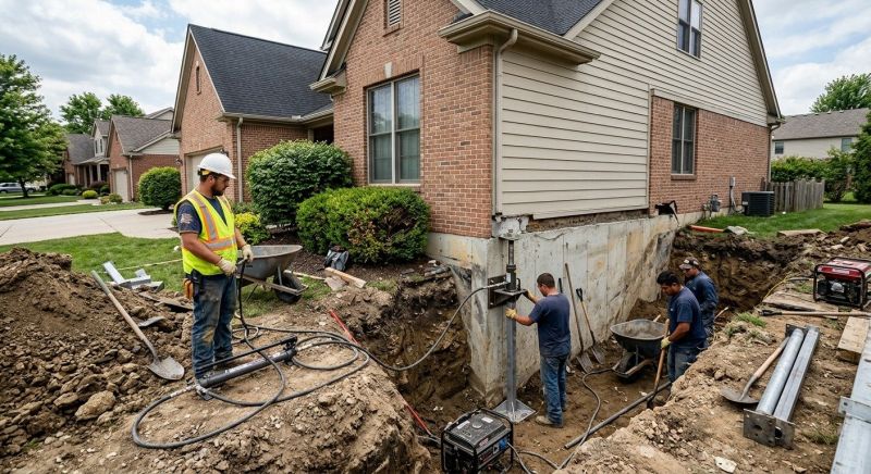 Sinking Foundation Repair in Mount Pleasant, SC