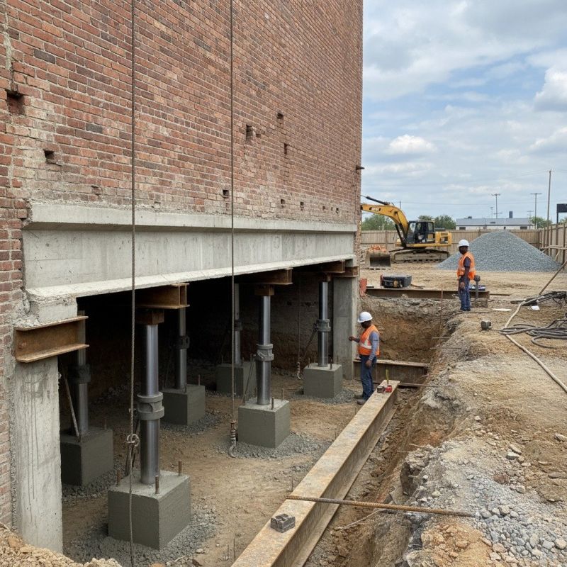 Structural Underpinning in North Charleston, SC