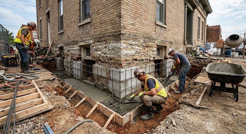 Underpinning Repair in North Charleston, SC